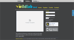 Desktop Screenshot of bird.thewildlab.org