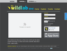 Tablet Screenshot of bird.thewildlab.org