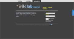 Desktop Screenshot of marine.thewildlab.org
